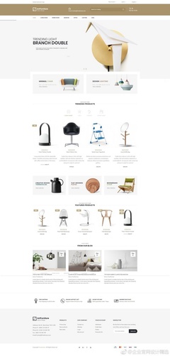 家居產(chǎn)品電商網(wǎng)頁設(shè)計 構(gòu)建沉浸式購物體驗